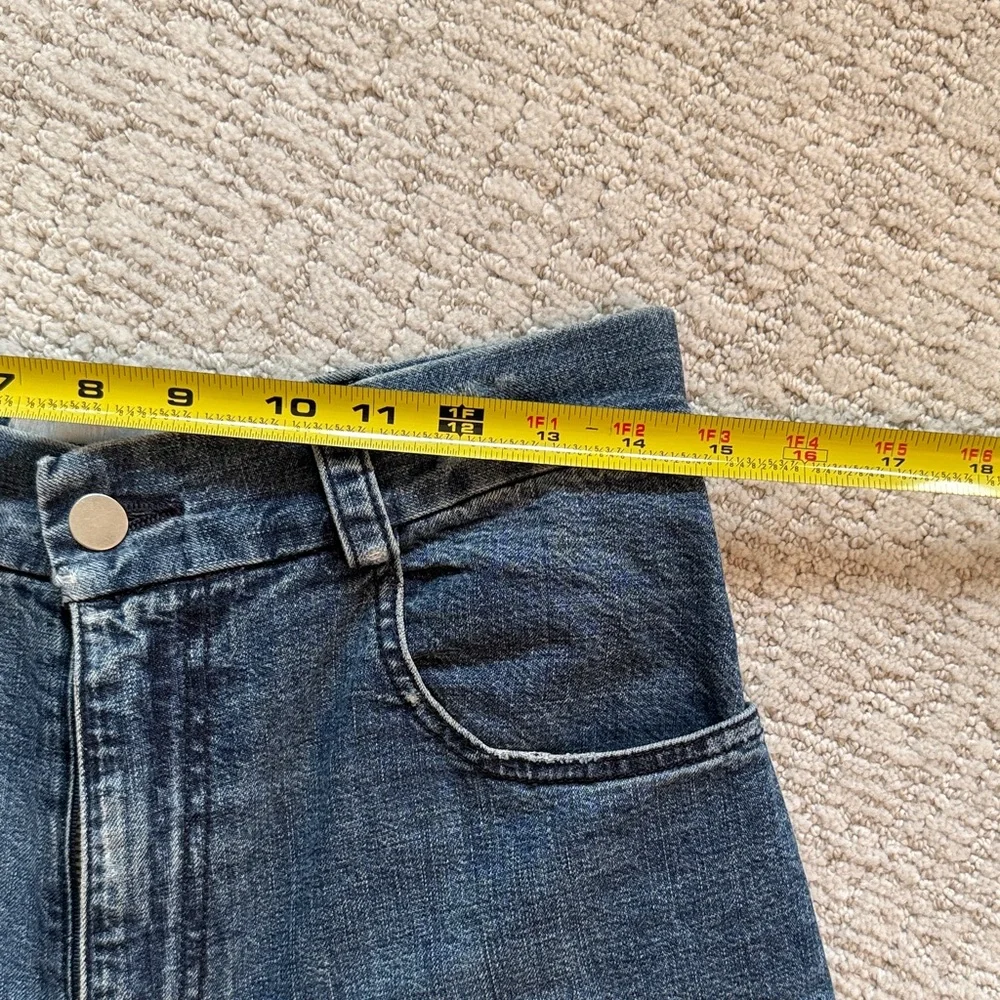 Rachel Comey Dark Denim Wide-Leg Jeans - Picture 10 of 10